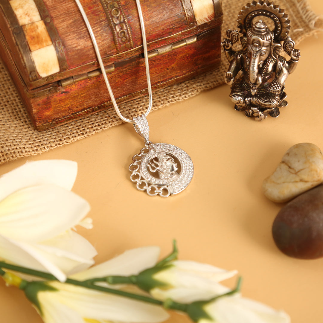 Shiva Special Premium Silver Pendant