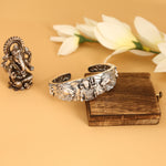 Load image into Gallery viewer, Shiva Pure Silver Bracelet/Kada : Third Edition
