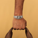 Load image into Gallery viewer, Shiva Pure Silver Bracelet/Kada : Third Edition
