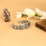 Load image into Gallery viewer, Hanuman Pure Silver Bracelet/Kada
