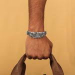 Load image into Gallery viewer, Hanuman Pure Silver Bracelet/Kada
