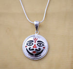 Load image into Gallery viewer, Silver Salasar Balaji Pendant
