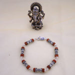 Load image into Gallery viewer, Silver Shiva Kada Bracelet
