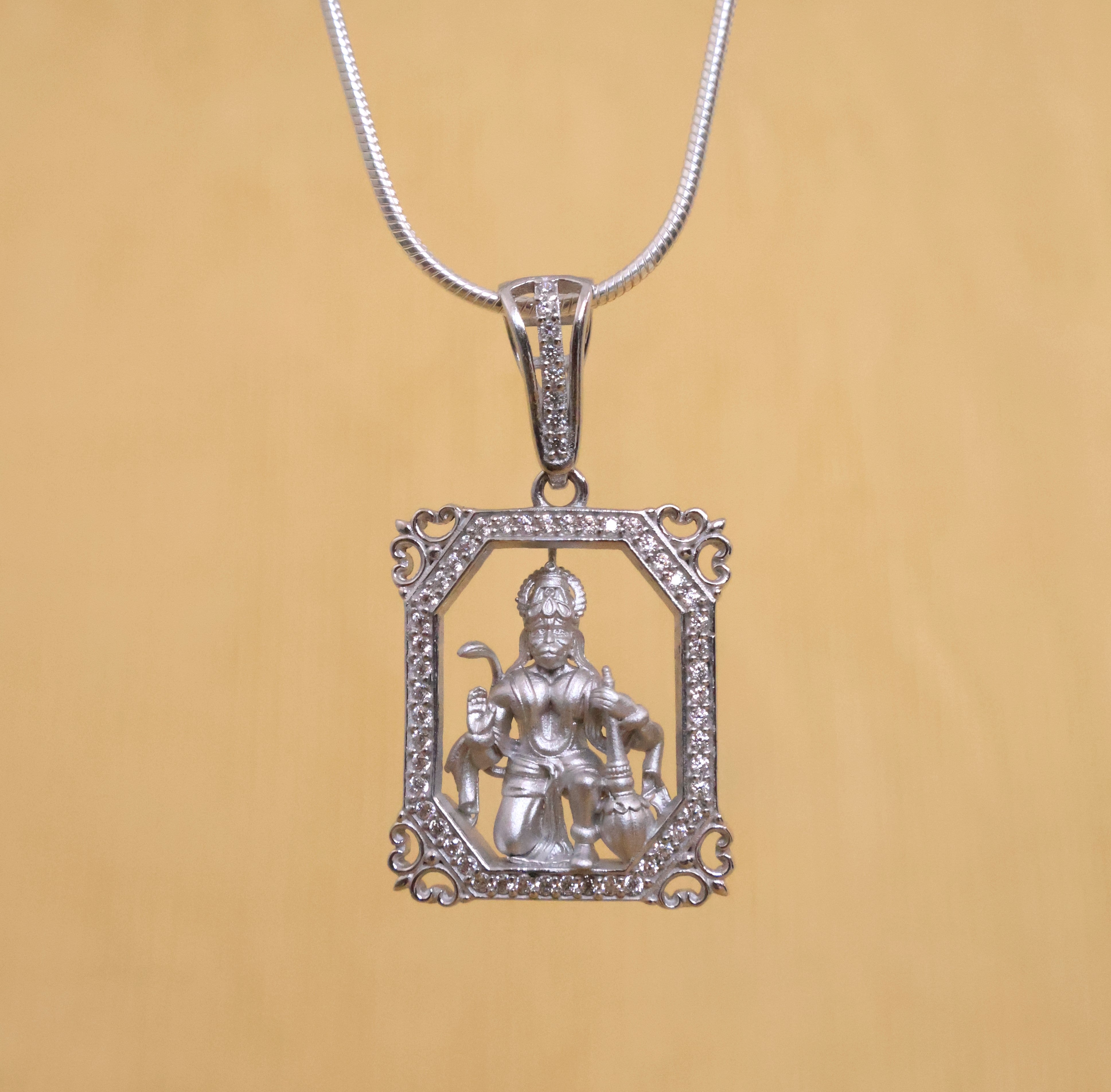 Hanuman Silver Pendant: Second Edition