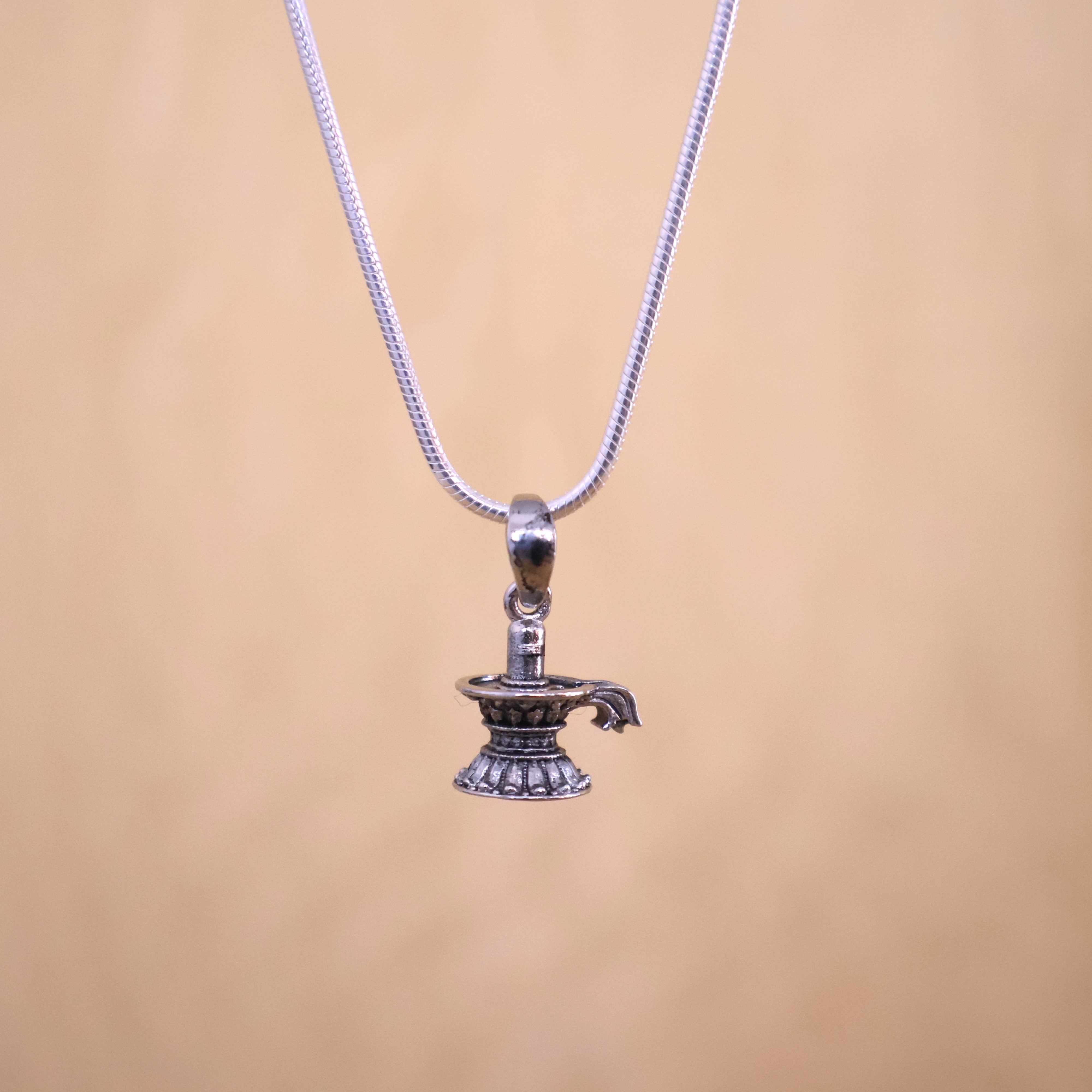 Shivlinga Pure Premium Silver Pendent: second edition