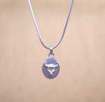 Load image into Gallery viewer, Pure Silver Taurus Pendant
