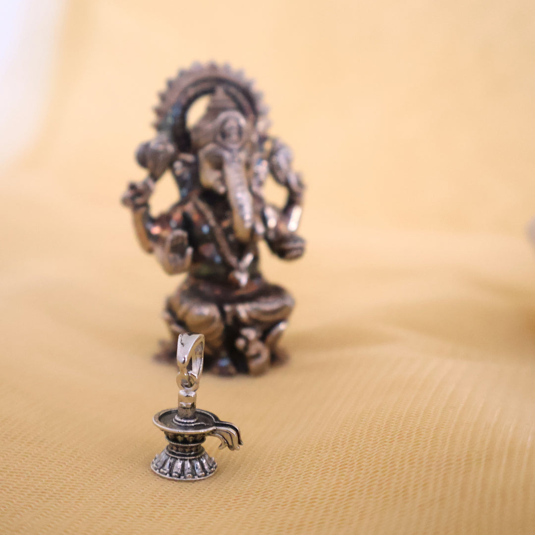 Shivlinga Pure Premium Silver Pendent: second edition