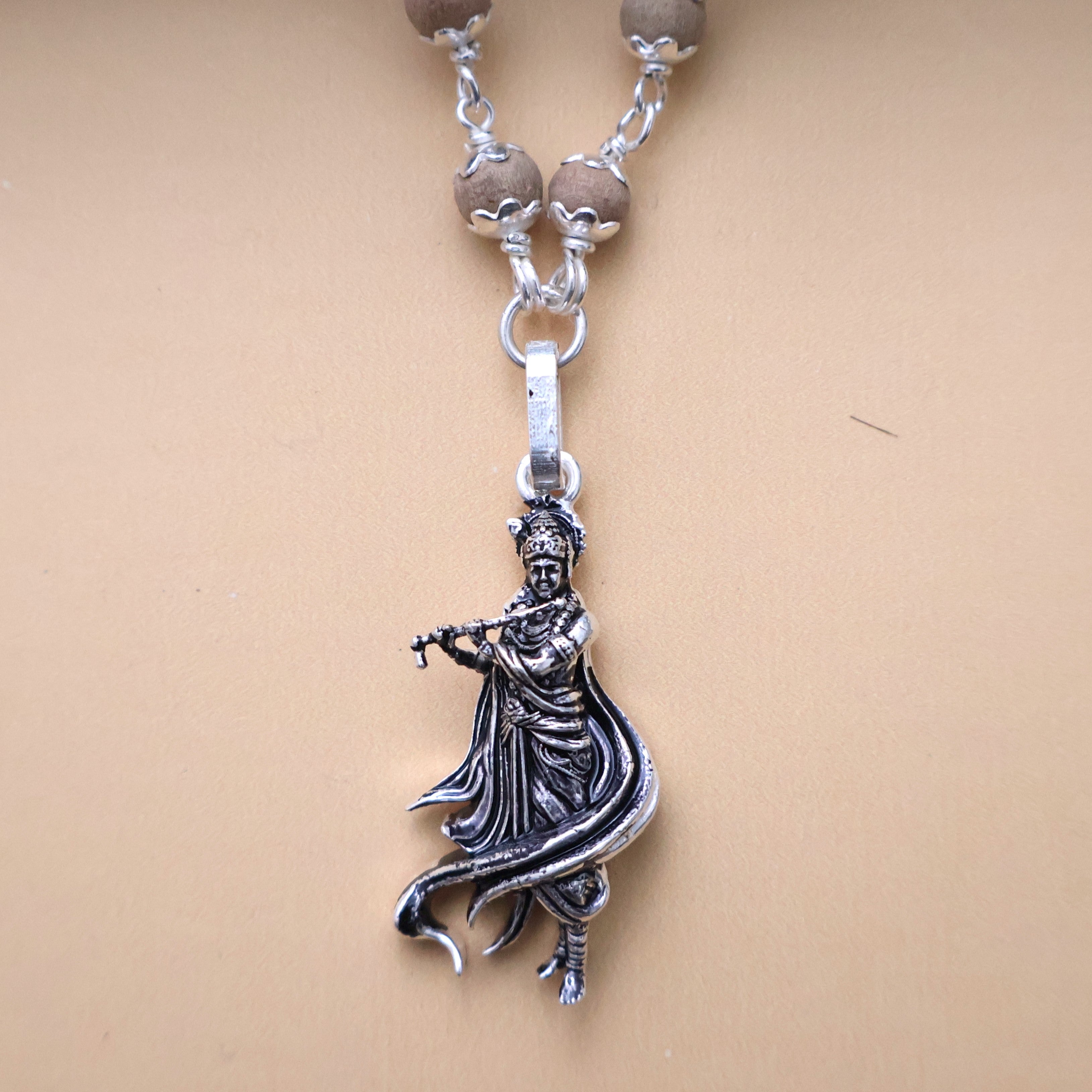 Krishna Pure Silver Pendant : Keshava Edition