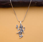 Load image into Gallery viewer, Shiva Ardhnareshwar Pure Silver Pendent : Shiv Shakti Edition
