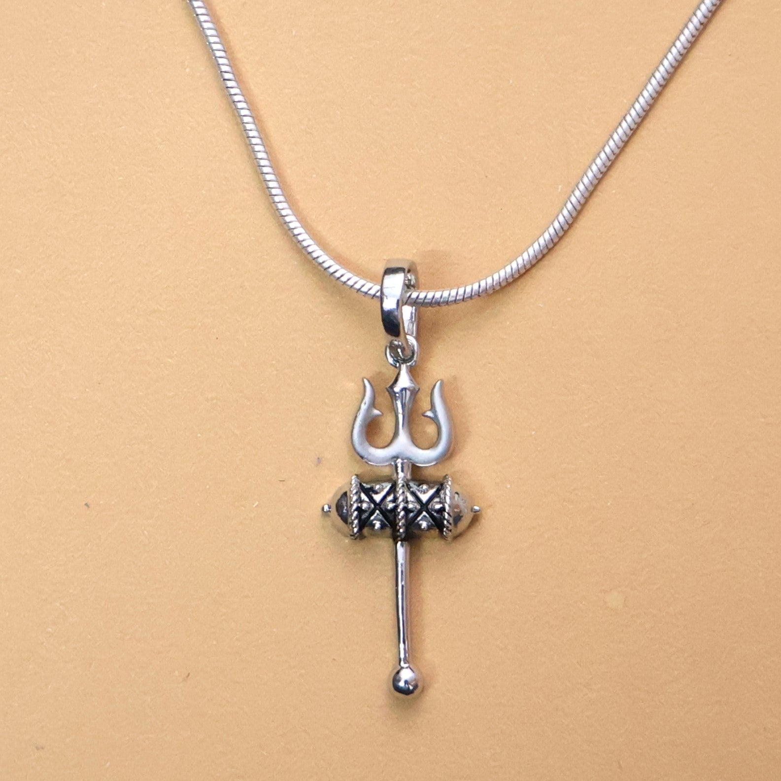 Trishul Pure Premium Silver Pendant