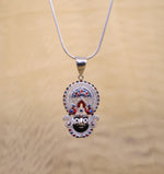 Load image into Gallery viewer, Pure Silver Khatu Shyam Pendant
